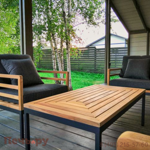 Лаунж зона Ideal Patio EGMONT с двухместным диваном фото 6