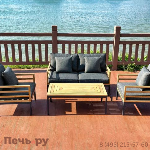 Лаунж зона Ideal Patio EGMONT с двухместным диваном фото 9