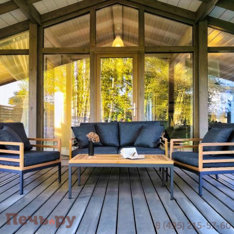 Лаунж зона Ideal Patio EGMONT с двухместным диваном фото