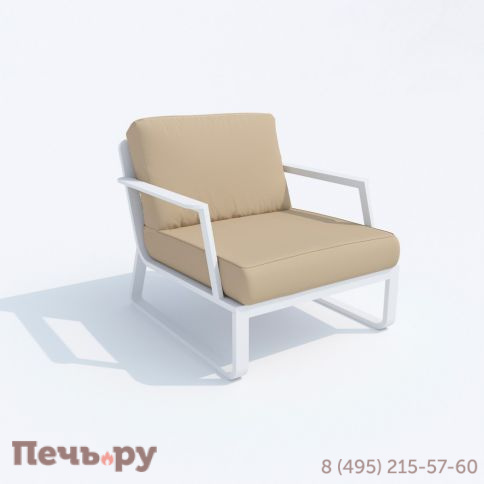 Лаунж зона Ideal Patio ESTIVO бежевая - белый каркас фото 10