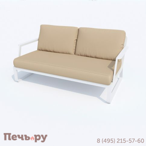 Лаунж зона Ideal Patio ESTIVO бежевая - белый каркас фото 9