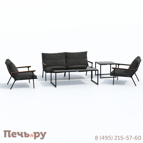 Лаунж зона Ideal Patio FESTA маренго с двухместным диваном фото 6