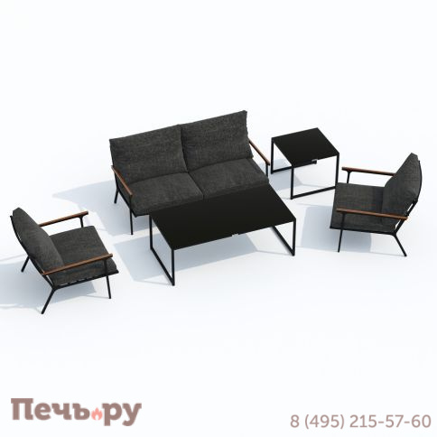 Лаунж зона Ideal Patio FESTA маренго с двухместным диваном фото 8