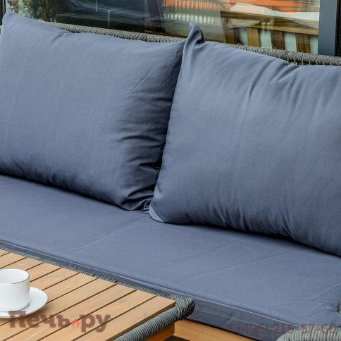 Лаунж-зона Royal Family EMMA серая фото 6