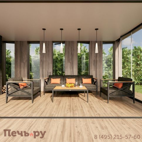 Лаунж зона VERITA темно-серая (маренго) - каркас карбон - столик тик фото 2