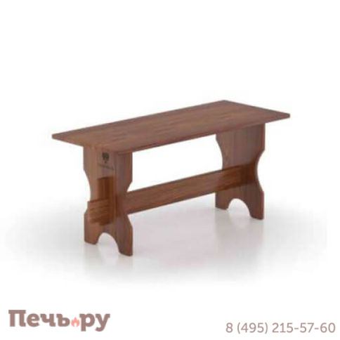 Лавка для бани BentWood 150х40, лиственница фото