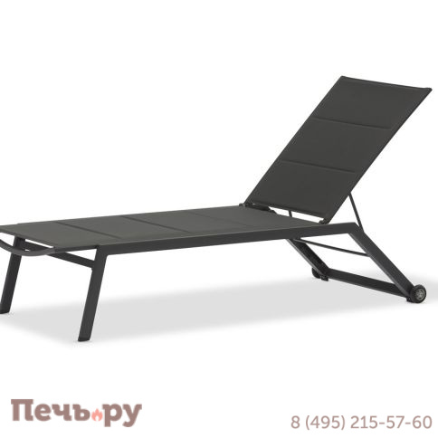 Лежак Brafritid Visby антрацит, алюминий/текстилен фото 3