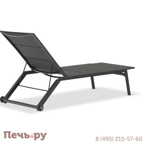 Лежак Brafritid Visby антрацит, алюминий/текстилен фото 5