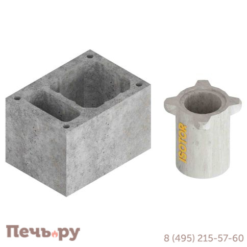 Комплект с диффузором с вентканалом 0,33 м Schiedel Isotor фото