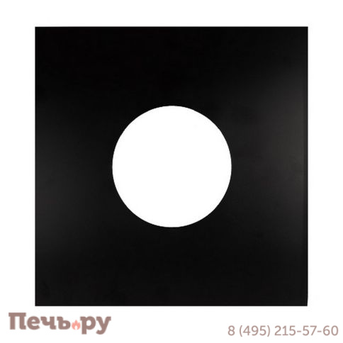 Лист к ППУ Везувий Black (AISI 430/0,5мм) (600х600) фото