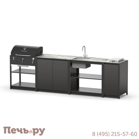 Мангальный комплекс Cronon Lounge M-109SBP, 3 м фото