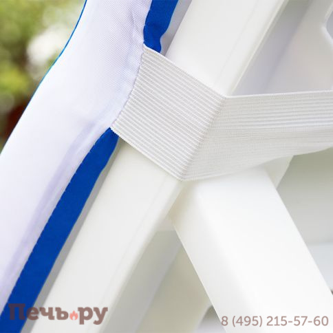 Матрац для шезлонга Gardeck Tweet бело-синий фото 3