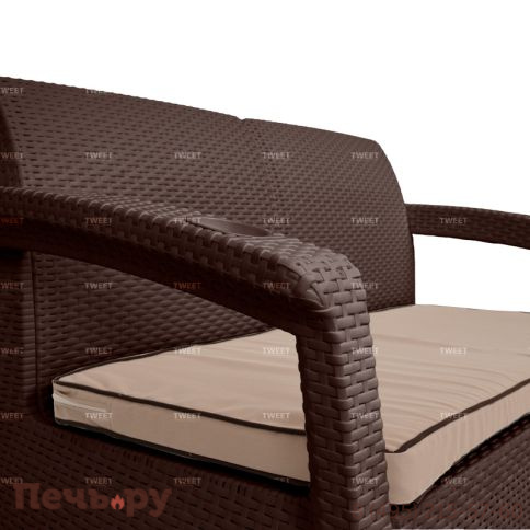 Мебель Tweet Диван 2-х местный, венге фото 4