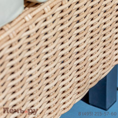 Диван угловой Gardeck Mokka Bella, соломенный фото 8