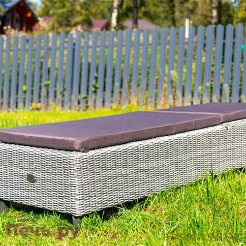 Шезлонг Gardeck Mokka Bella, цвет серый фото 5