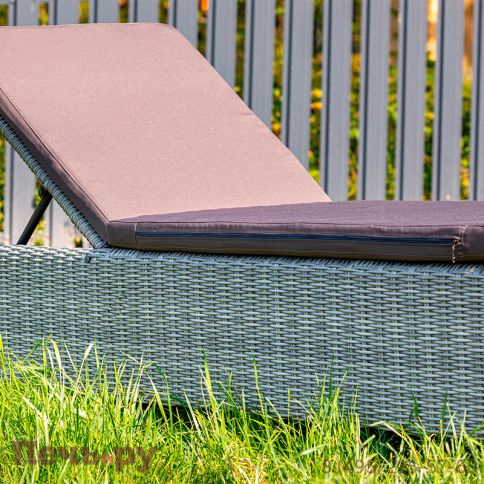 Шезлонг Gardeck Mokka Bella, цвет серый фото 7