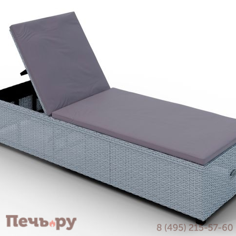 Шезлонг Gardeck Mokka Bella, цвет серый фото
