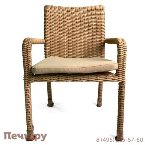 Стул Gardeck Mokka Bella, цвет соломенный фото