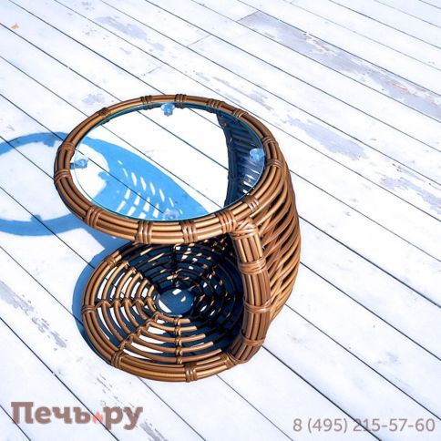 Боковой столик Gardeck Mokka Majorca, цвет капучино фото 2