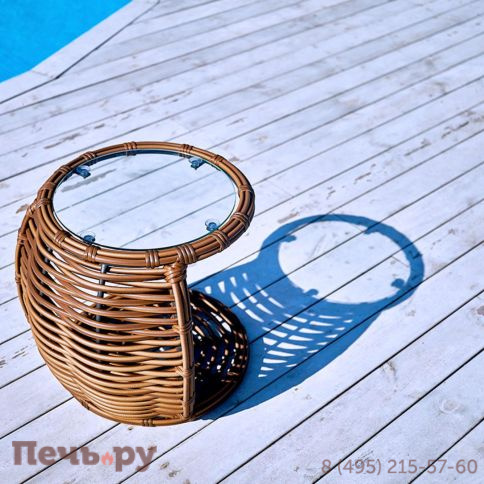 Боковой столик Gardeck Mokka Majorca, цвет капучино фото 4