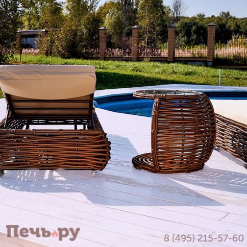 Боковой столик Gardeck Mokka Majorca, цвет капучино фото 8