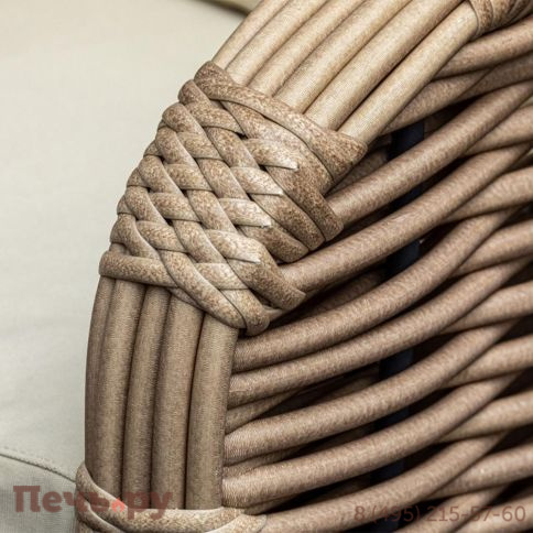 Кресло Gardeck Mokka Majorca, цвет соломенный фото 6