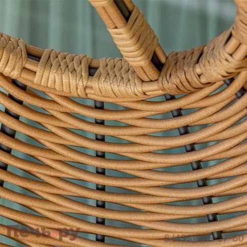 Подвесное кресло Gardeck Mokka Majorca, цвет соломенный фото 6