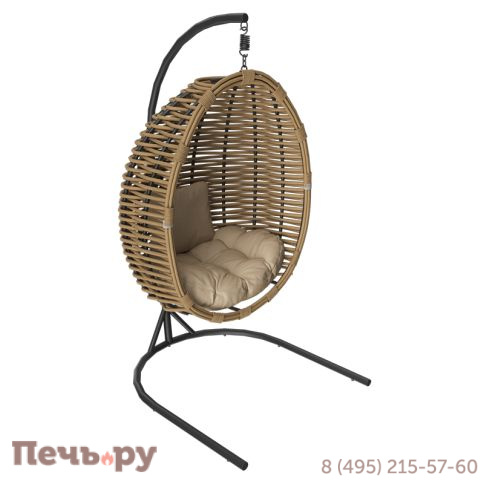 Подвесное кресло Gardeck Mokka Majorca, цвет соломенный фото
