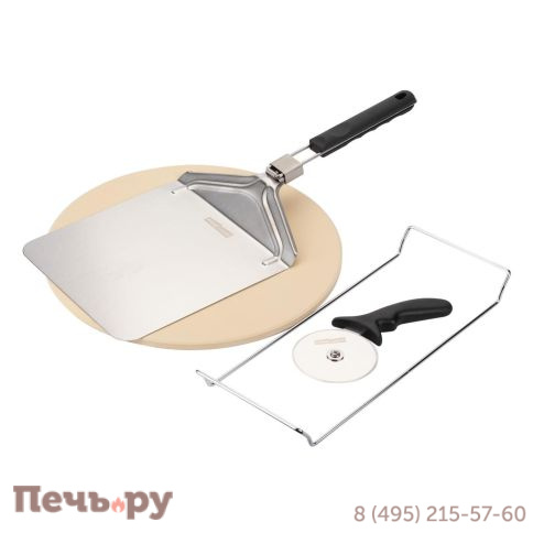 Набор для пиццы Primeliner (камень,нож, лопатка) фото