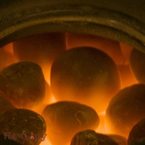 Набор керамических камней Kerkes Kuula 100, 20 кг фото 3