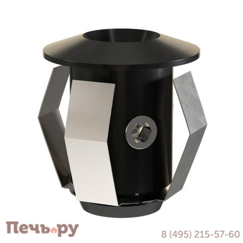 Набор насадок Cariitti CR-03 6 штук, черный фото