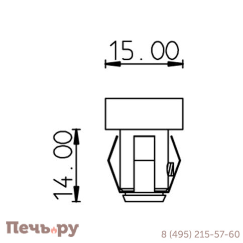 Набор насадок Cariitti CR-07 6 шт, золото, линза матовая фото 2