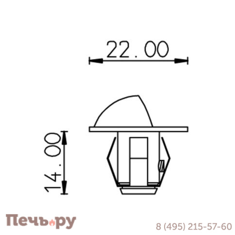 Набор насадок Cariitti GP-65 6 шт, хром фото 4