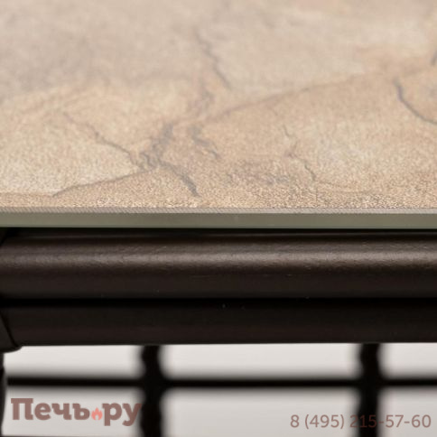 Ницца 4SiS журнальный столик из искусственного ротанга, цвет бронзовый фото 7