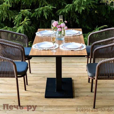 Обеденная группа 4SiS Каффе Дабл на 4 персоны, цвет дуб фото 6