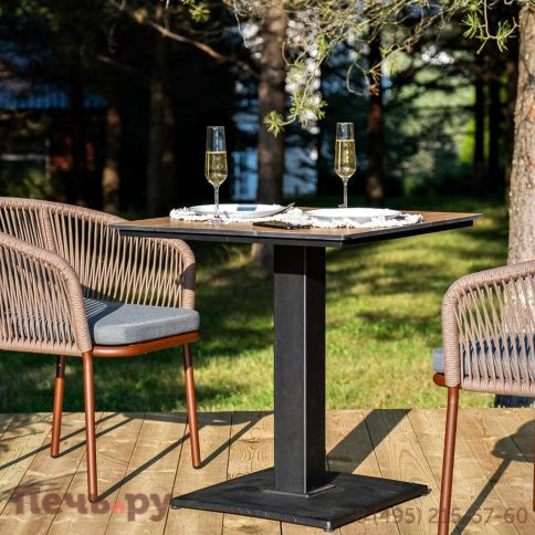 Обеденная группа 4SiS Каффе на 2 персоны, цвет дуб фото 4