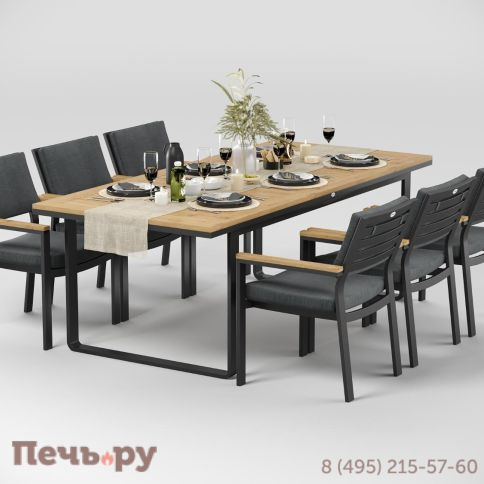 Обеденная группа Gardenini Premium Voglie DPVGL.010822.C4 фото 3