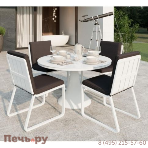 Обеденная группа Gardenini Voglie round DVGL.020511.C2 фото