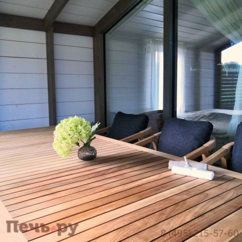 Обеденная группа Ideal Patio LEONOREN каркас тик / стол тик 220 фото 8