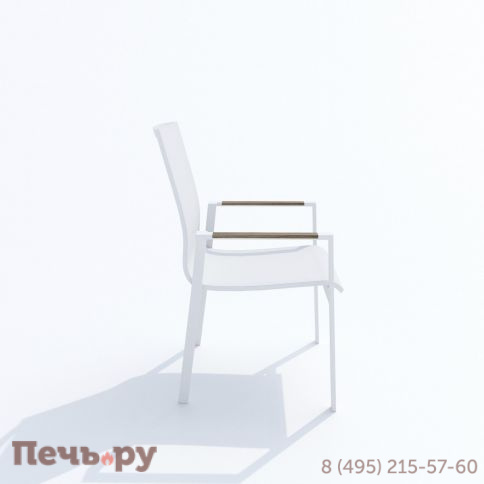 Обеденная группа MIRRA SOLA каркас белый / стол поливуд 180 / текстилен белый фото 7