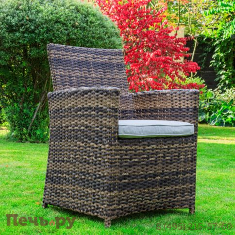 Обеденное кресло Royal Family Fiona в коричневом цвете фото