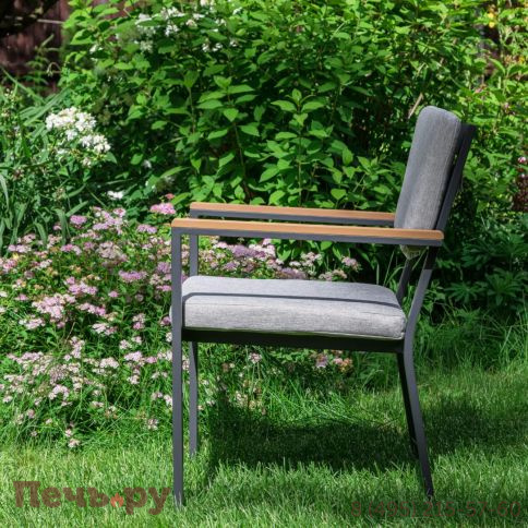 Обеденное кресло Royal Family Oscar с подлокотниками из поливуда фото 3