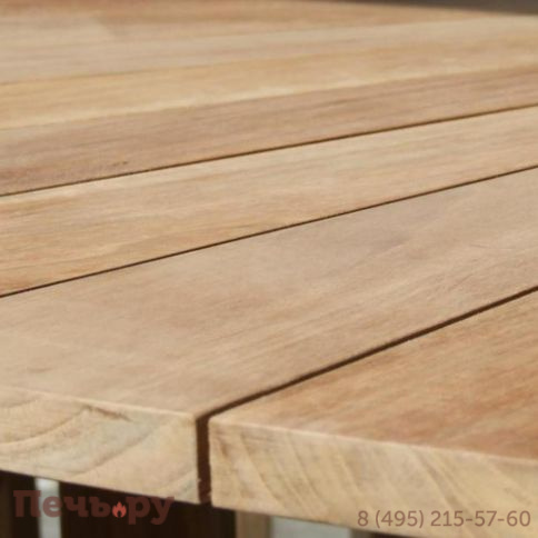 Обеденный комплект Brafritid Circus-Lerum 6R натуральный, тик фото 4