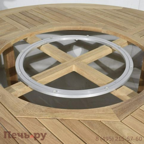 Обеденный комплект Brafritid Circus-Lerum 8R натуральный, тик фото 9