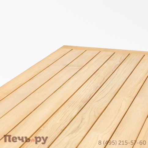 Обеденный комплект Brafritid Lyon-Andy 220B+6N бежевый/натуральный, алюминий/тик фото 4