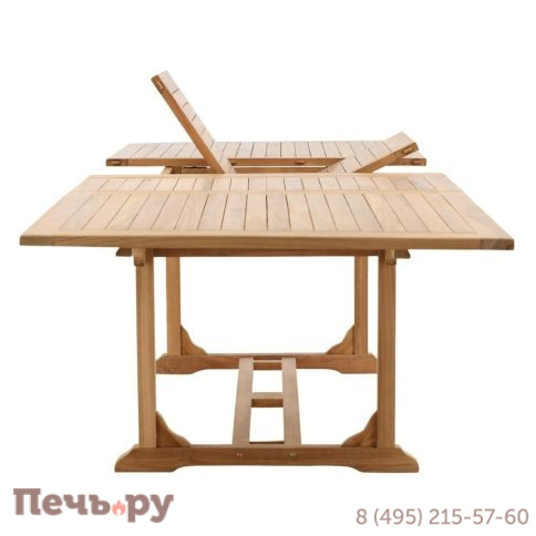 Обеденный комплект Brafritid Neapel-Lerum 6R натуральный, тик фото 3