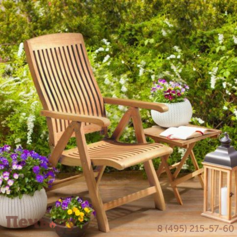 Обеденный комплект Brafritid Neapel-Lerum 6R натуральный, тик фото 5