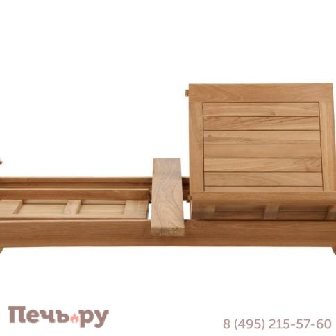 Обеденный комплект Brafritid Neapel-Lerum 6R натуральный, тик фото 7