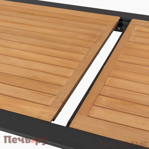 Обеденный комплект Brafritid Nora-Avesta натуральный, черный фото 4