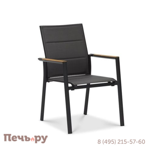 Обеденный комплект Brafritid Timra AL-P антрацит/черный, алюминий/спеченный камень фото 4